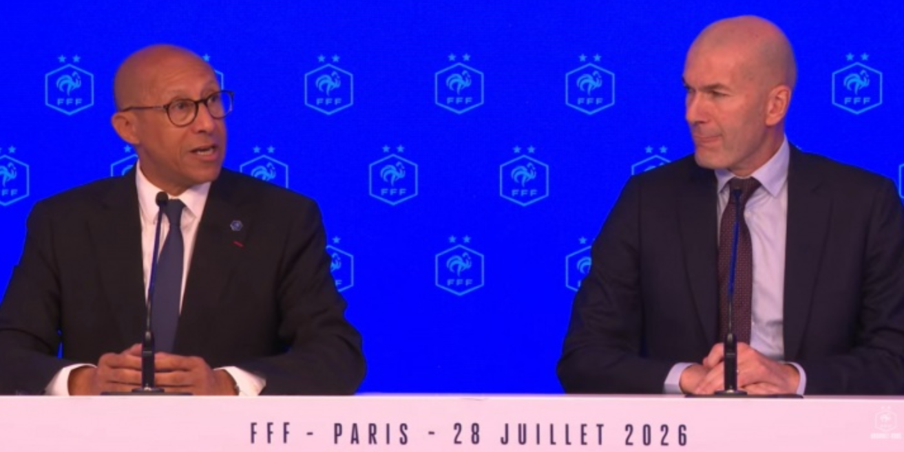 Oficial: Zinedine Zidane, 54 anos, é nomeado técnico da seleção da França